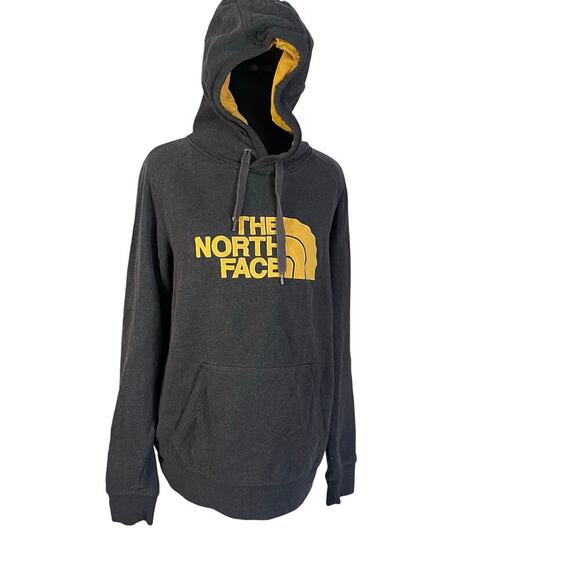 The North Face Other - North Face Gray with Yellow logo -Hoodie Size M